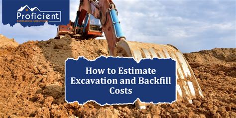 trench backfill estimate